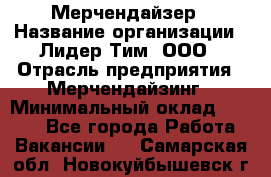 Мерчендайзер › Название организации ­ Лидер Тим, ООО › Отрасль предприятия ­ Мерчендайзинг › Минимальный оклад ­ 6 000 - Все города Работа » Вакансии   . Самарская обл.,Новокуйбышевск г.